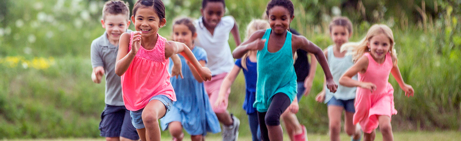 kids in school yard